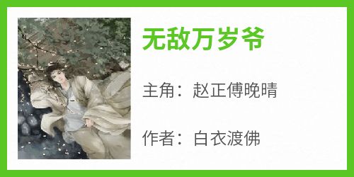 私藏读物《无敌万岁爷》赵正傅晚晴完结版免费阅读