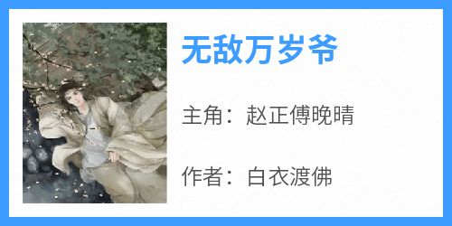 无敌万岁爷在线阅读 赵正傅晚晴免费小说精彩章节