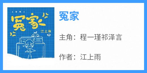 (热推新书)《冤家》程一瑾祁泽言无弹窗阅读