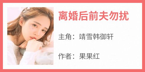 抖音小说《离婚后前夫勿扰》靖雪韩御轩全文txt