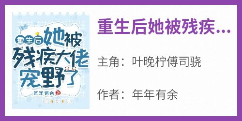 完整版《重生后她被残疾大佬宠野了》叶晚柠傅司骁小说免费在线阅读