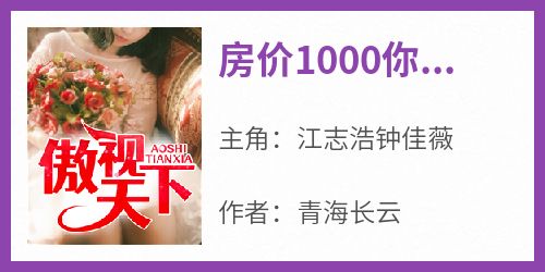 江志浩钟佳薇主角的小说完结版《房价1000你们还嫌贵》全集