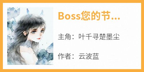 Boss您的节操呢(新书)大结局在线阅读