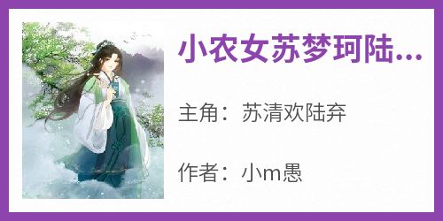 小农女苏梦珂陆悟小说(完本)-苏清欢陆弃无错版阅读