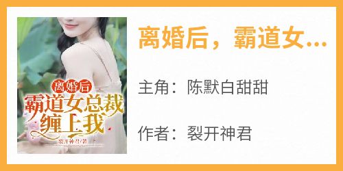 无广告小说离婚后，霸道女总裁缠上我-陈默白甜甜在线阅读