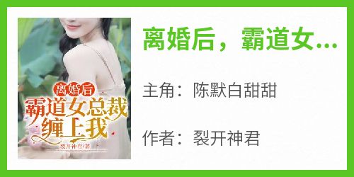 陈默白甜甜小说《离婚后，霸道女总裁缠上我》全文阅读