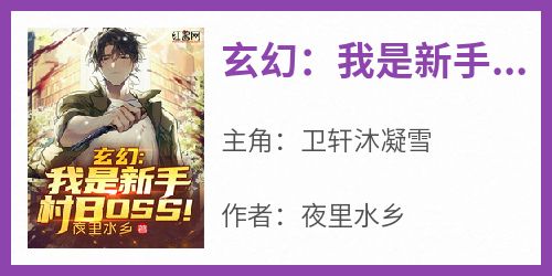 卫轩沐凝雪是哪部小说的主角 《玄幻：我是新手村BOSS！》全文无弹窗