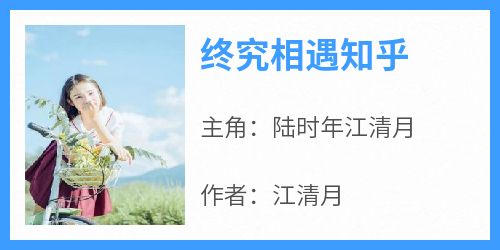 百度贴吧小说终究相遇知乎，主角陆时年江清月全文免费