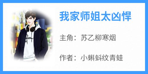 （全本）我家师姐太凶悍主角苏乙柳寒烟全文目录畅读