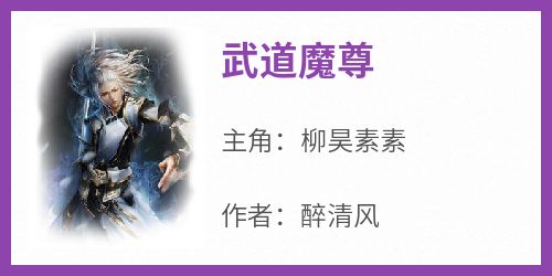 【热文】《武道魔尊》主角柳昊素素小说全集免费阅读