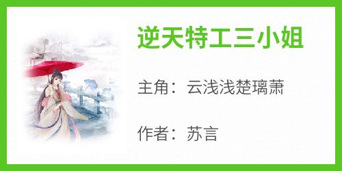 爆款热文云浅浅楚璃萧在线阅读-《逆天特工三小姐》全章节列表