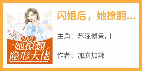 书荒必备《闪婚后，她撩翻隐形大佬》全文章节阅读