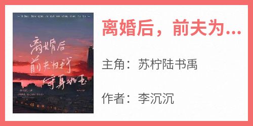 苏柠陆书禹是哪本小说主角 《离婚后，前夫为我守身如玉》免费全章节阅读