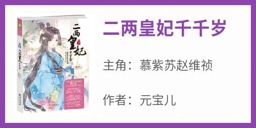 慕紫苏赵维祯小说《二两皇妃千千岁》免费阅读