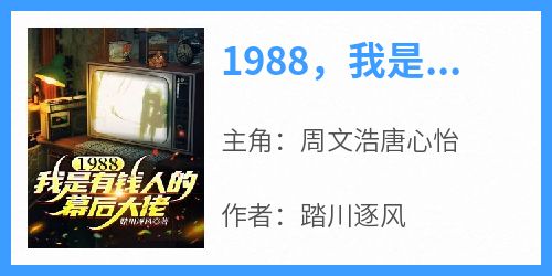 踏川逐风写的小说1988，我是有钱人的幕后大佬在线阅读