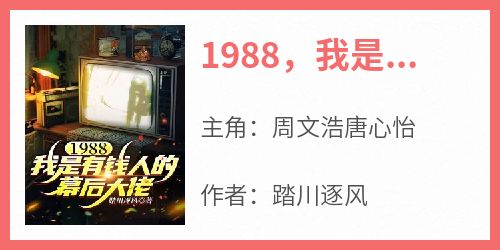 《1988，我是有钱人的幕后大佬》小说全章节目录阅读BY踏川逐风完结版阅读