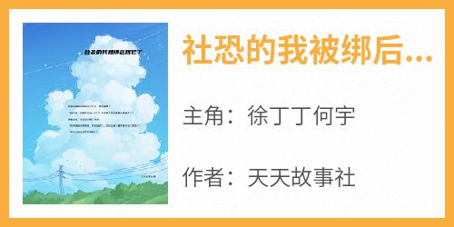 书荒推荐社恐的我被绑后摆烂了(徐丁丁何宇)在线试读