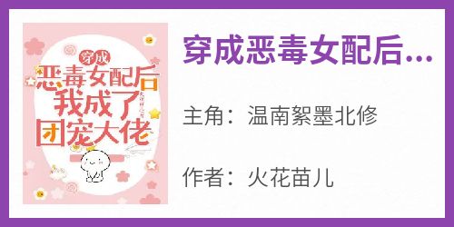 《穿成恶毒女配后我成了团宠大佬》完整版-温南絮墨北修在线全文阅读