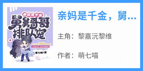 (热推新书)《亲妈是千金，舅舅哥哥排队宠》黎嘉沅黎维无弹窗阅读