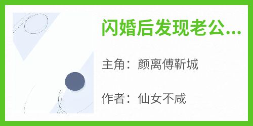 百度贴吧小说闪婚后发现老公是亿万首富，主角颜离傅靳城全文免费