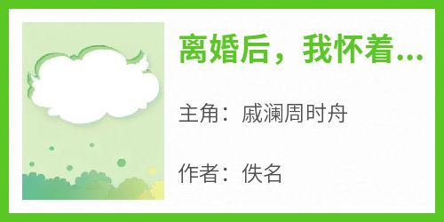 主角戚澜周时舟小说，离婚后，我怀着三胞胎飞上枝头免费阅读全文