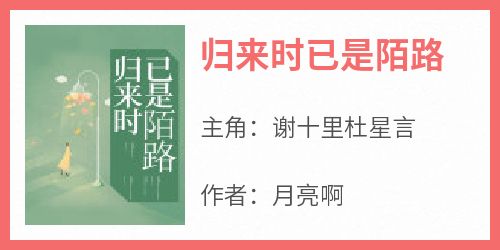 抖音小说《归来时已是陌路》主角谢十里杜星言全文小说免费阅读