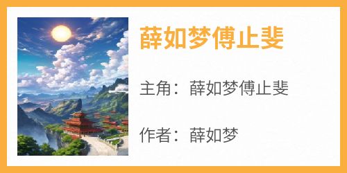 《薛如梦傅止斐》by薛如梦免费阅读小说大结局