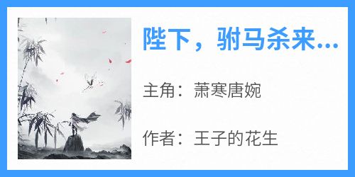 抖音小说《陛下，驸马杀来了》主角萧寒唐婉全文小说免费阅读