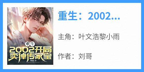 刘哥最新小说《重生：2002开局卖掉传家宝》叶文浩黎小雨在线试读
