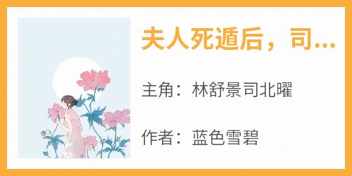 抖音完结《夫人死遁后，司少他疯了》林舒景司北曜(全文在线阅读)