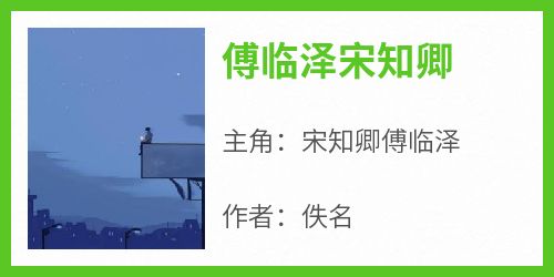 知乎小说傅临泽宋知卿主角是宋知卿傅临泽全文阅读