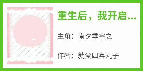 《重生后，我开启花式撩少爷模式》南夕季宇之小说全文阅读