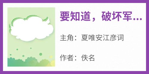 要知道，破坏军婚是要受处分的小说最新章节-主角夏唯安江彦词全文免费阅读