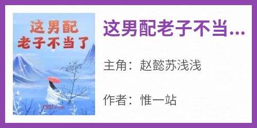 精彩小说这男配老子不当了赵懿苏浅浅全章节在线阅读