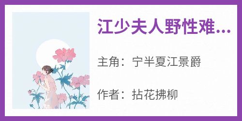 江少夫人野性难驯小说(完整版)-宁半夏江景爵章节阅读