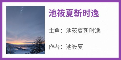 池筱夏靳时逸免费小说作者池筱夏全文阅读