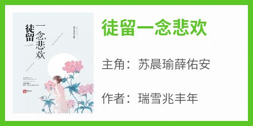 《徒留一念悲欢》小说苏晨瑜薛佑安最新章节阅读