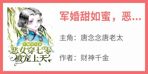 唐念念唐老太是哪本小说主角 《军婚甜如蜜，恶女穿七零被宠上天》免费全章节阅读