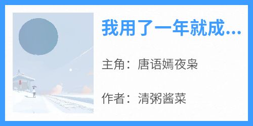 我用了一年就成了黑帮大佬最宠的情人在哪免费看，唐语嫣夜枭小说章节目录阅读