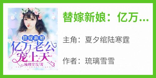 《替嫁新娘：亿万老公宠上天夏夕绾陆寒霆》替嫁新娘：亿万老公宠上天全文免费阅读【完整章节】