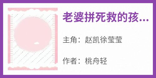 赵凯徐莹莹小说哪里可以看 小说《老婆拼死救的孩子不是白月光的》全文免费阅读