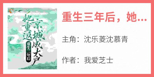 沈乐菱沈慕青是哪部小说的主角 《重生三年后，她重返京城成大户》全文无弹窗