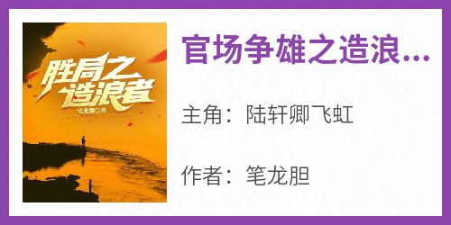 陆轩卿飞虹小说哪里可以看 小说《官场争雄之造浪者》全文免费阅读